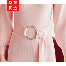 純色荷葉邊連衣裙，打造浪漫女神