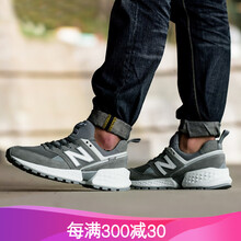 NEWBALANCE跑步鞋灰白MS574NSB 
