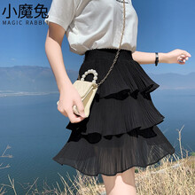 荷葉邊半身裙，夏日清涼又減齡