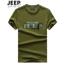 Jeep 短袖 男士T恤 54009-綠色 