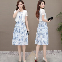 婪澈  扎染 連衣裙