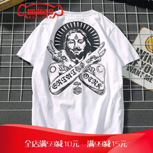 晨蓓智 長(zhǎng)袖 男士T恤 法老 白 