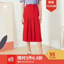 拉鏈半身長(cháng)裙