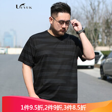 UYUK 短袖 男士T恤 5926 黑色 