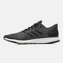 阿迪達(dá)斯（Adidas）跑步鞋CM8315黑色+純質(zhì)灰 
