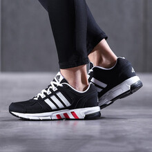 阿迪達(dá)斯（Adidas）跑步鞋BB8319黑+紅 