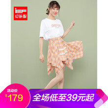 IEF  格子，印花 連衣裙