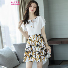 虹夕夏朵（HONGXIXIADUO） 純色 口袋 連衣裙