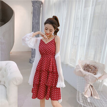 俏皮雪紡連衣裙，打造甜美小仙女