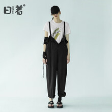 日著（rizhuo） 高腰 直筒褲 女 長褲 休閑褲