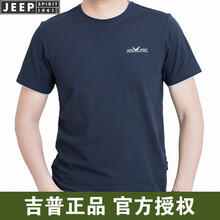 吉普（JEEP） 短袖 男士T恤 11845604029藍色 