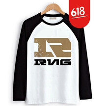 TURBOSUN 長袖 男士T恤 RNG 