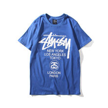 佰可衣（BAICLOTHING） 短袖 男士T恤 藍(lán)色02# 