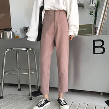 寬松牛仔褲，微胖妹子的顯瘦利器