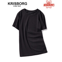 克里斯·博格（KRISBORG） 短袖 男士T恤 黑色 