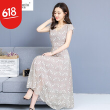 復(fù)古蕾絲裙，穿出你的優(yōu)雅小仙女