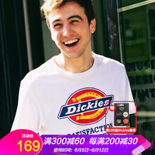 Dickies 短袖 男士T恤 白色 