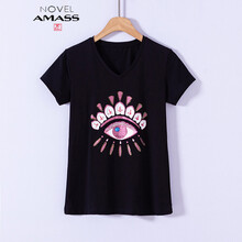 元素,流行,刺繡,眼睛,趨勢,新款,樣式