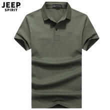 Jeep 短袖 男士T恤 TS0033綠色 