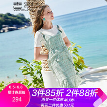 夏日季，純色連衣裙打造優(yōu)雅女神