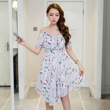 優(yōu)雅印花連衣裙讓你秒變浪漫女神