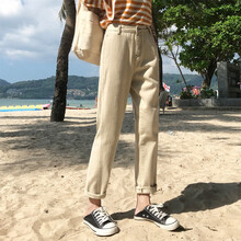雅芙佳 高腰 喇叭褲 女 九分褲 牛仔褲