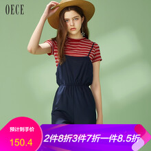 OECE 高腰 鉛筆褲/小腳褲 女 七分褲 休閑褲