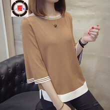 拼色短款連衣裙，微胖女生的福音