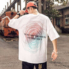 軒斯頓（XUANSIDUN） 五分袖 男士T恤 白色 