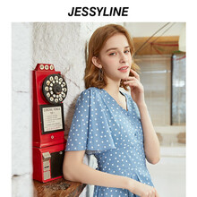 Jessy line 圓點(diǎn)  連衣裙