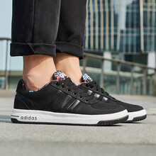 阿迪達(dá)斯（Adidas）籃球鞋黑色花卉花邊AW4380 