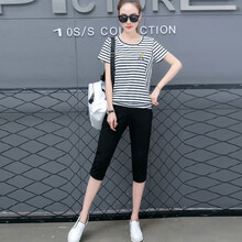 米偲·赫爾（MS·HELL） 印花 短袖 T恤 女 圓領(lǐng)