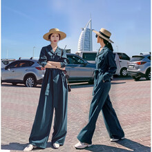 修身高腰牛仔褲，讓你秒變長(zhǎng)長(zhǎng)腿