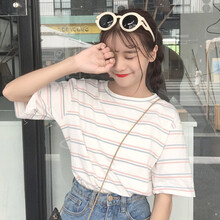 復(fù)古短袖襯衫，讓你的少女心
