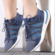 阿迪達(dá)斯（Adidas）跑步鞋 CG6225/原青灰/藍(lán)灰 