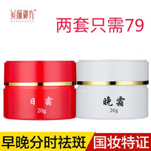 紅白瓶化妝品