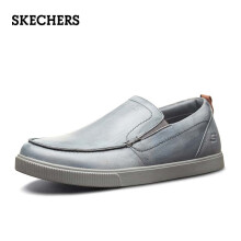 斯凯奇（Skechers）男士炭灰色/CHAR 34