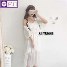 純色長(cháng)裙，微胖妹子的小蠻腰