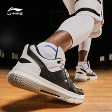 李寧（LI-NING）籃球鞋白/黑 40
