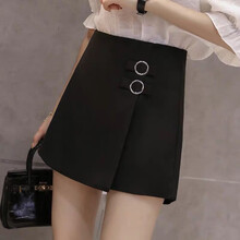 修身高腰短裙，微胖妹子的福利！