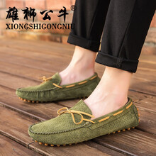 雄獅公牛（XIONGSHIGONGNIU）男士779-2綠色-鏤空透氣款 