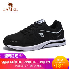 駱駝（CAMEL）跑步鞋黑色 男款/A732318225 