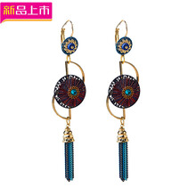 復(fù)古流蘇耳環(huán)，打造精致氣質(zhì)的家