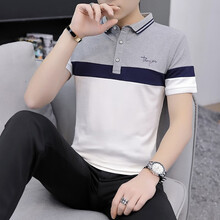 公子潮以（GONGZICHAOYI） 短袖 男士T恤 862 灰色 