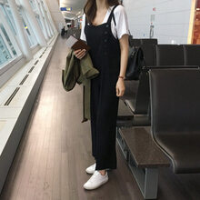 時(shí)髦高腰闊腿褲，微胖妹子的福音