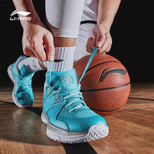 李寧（LI-NING）籃球鞋淺綠/白 40