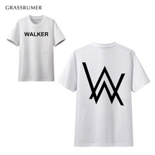 GRASSRUMER 短袖 男士T恤 艾倫沃克A款 白色 