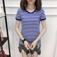 圓領(lǐng)短袖寬松上衣，穿出少女風(fēng)