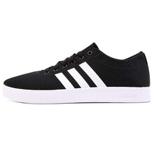 阿迪達斯（Adidas）板鞋F(xiàn)34658黑色后跟藍線 