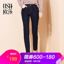 OSA  鉛筆褲/小腳褲 女 長褲 牛仔褲